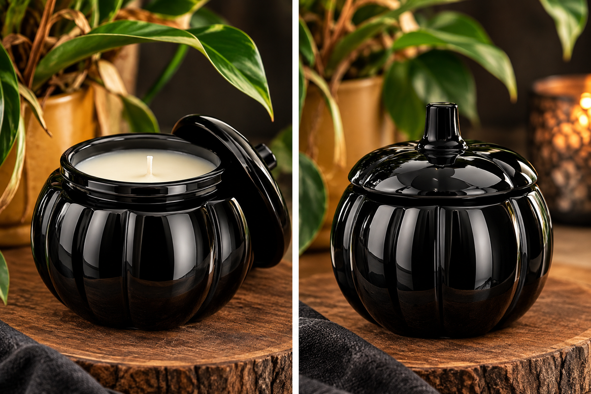 Dark Like My Soul Pumpkin Candle