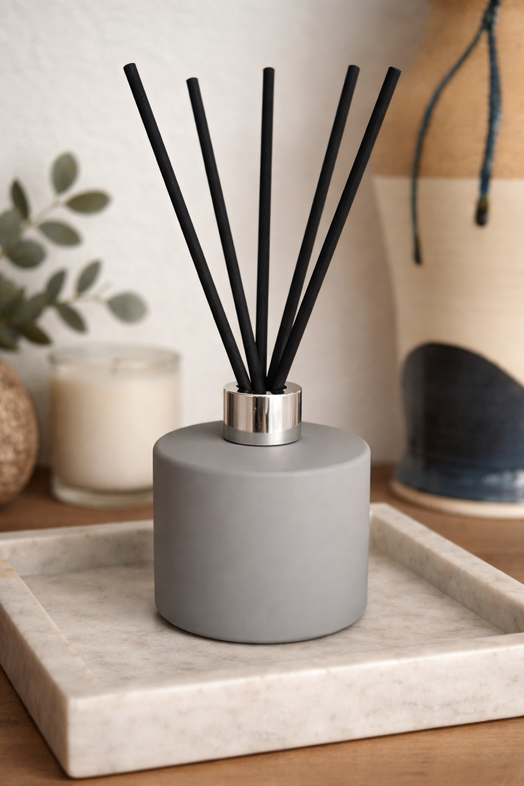 Mineral Ash Reed Diffuser Kit
